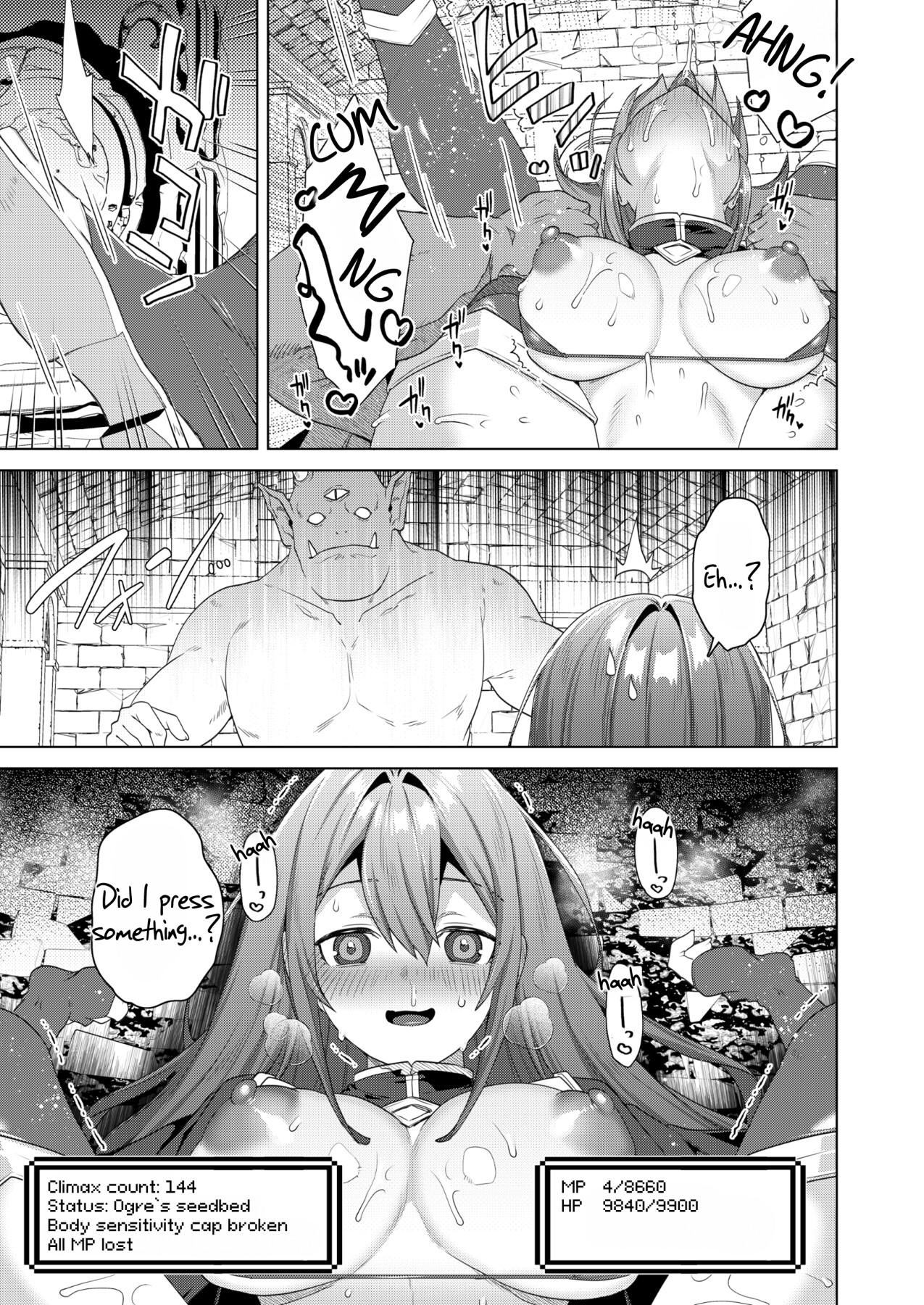 Hentai Manga Comic-I got a skill that makes me 1000 times stronger when I transsexual! 2-Read-24